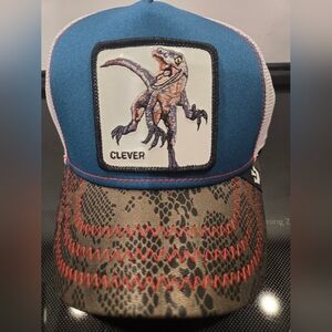 Goorin Bros Clever “Little Raptor” OS 🦎 Leather